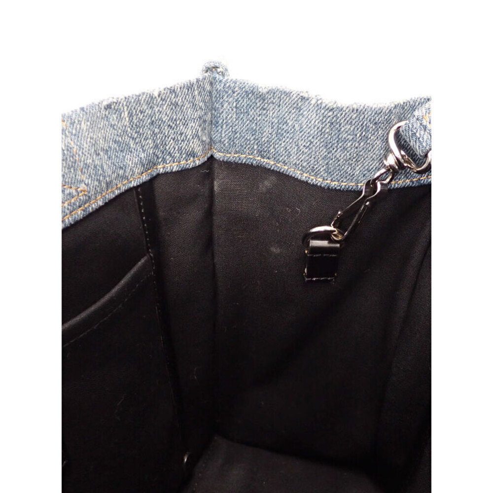 BALENCIAGA Hardware Tote 2way Denim Bag Blue - Picture 9 of 9